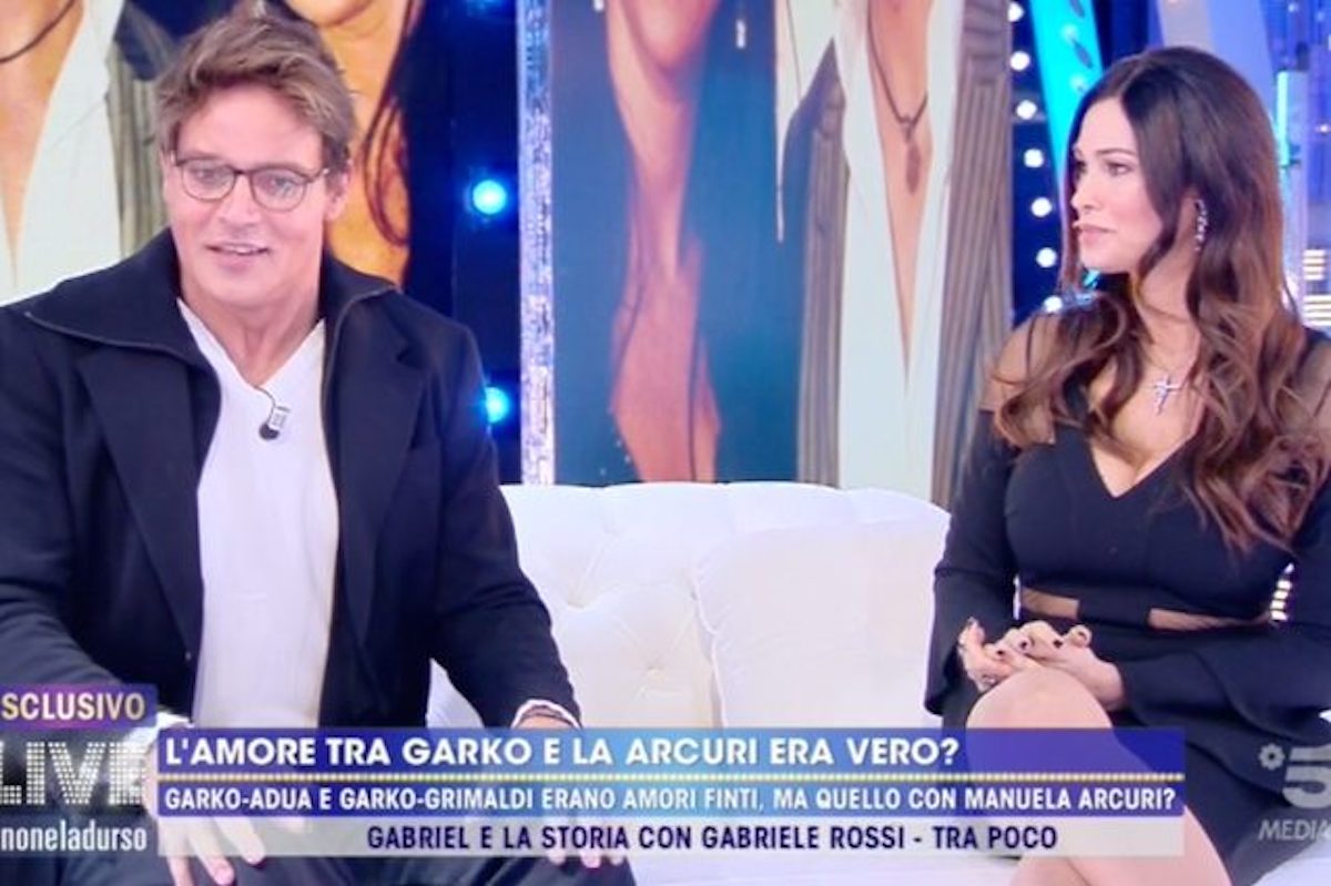 Gabriel Garko finalmente ammette: “Ecco cosa c’è stato davvero con Manuela Arcuri”