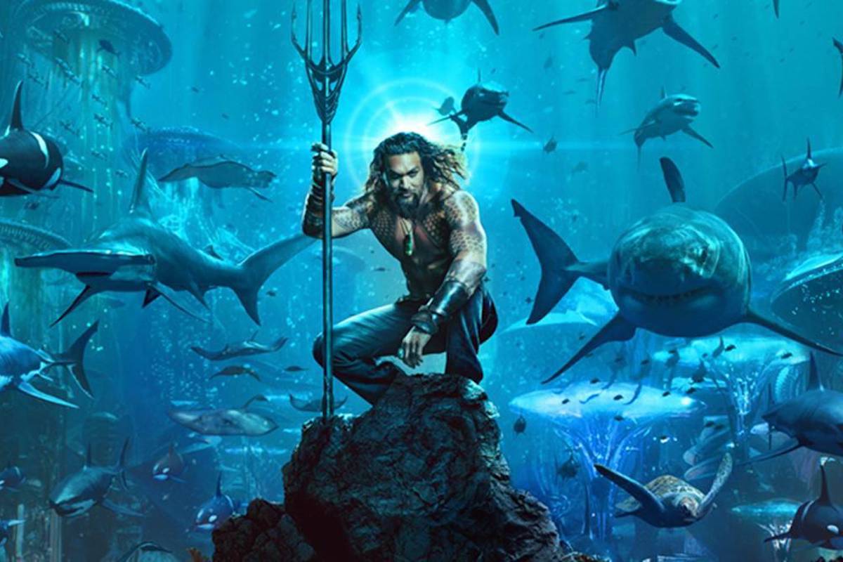 Aquaman in mare