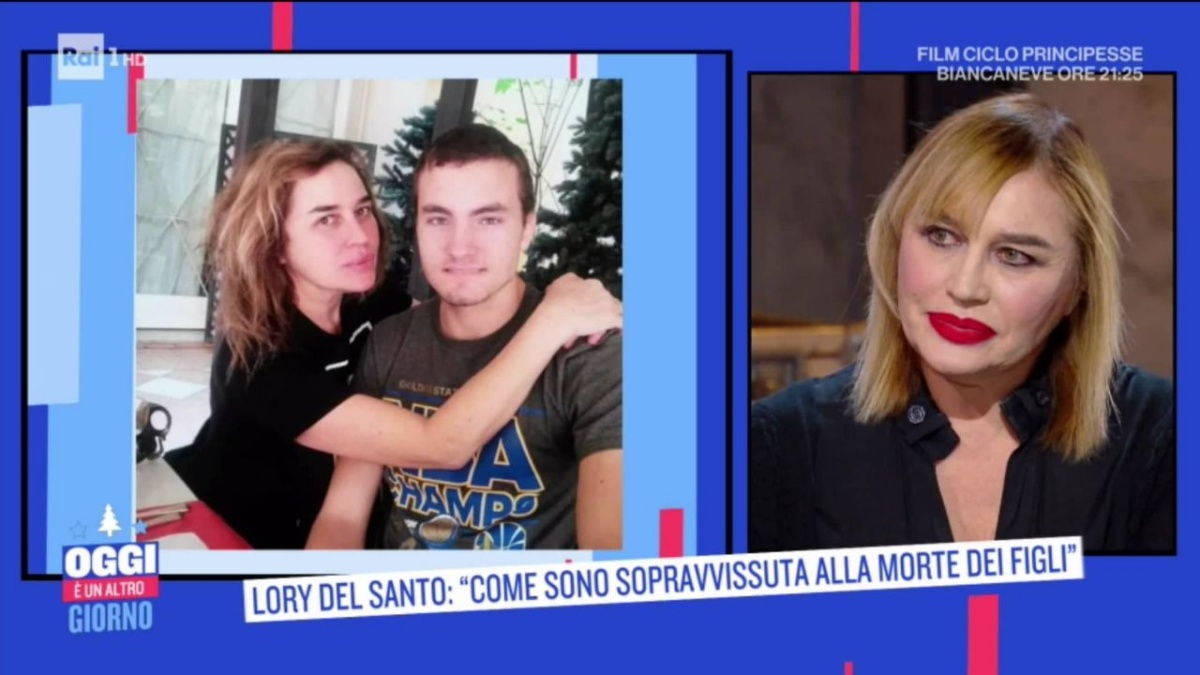 Lory Del Santo suicidio Loren