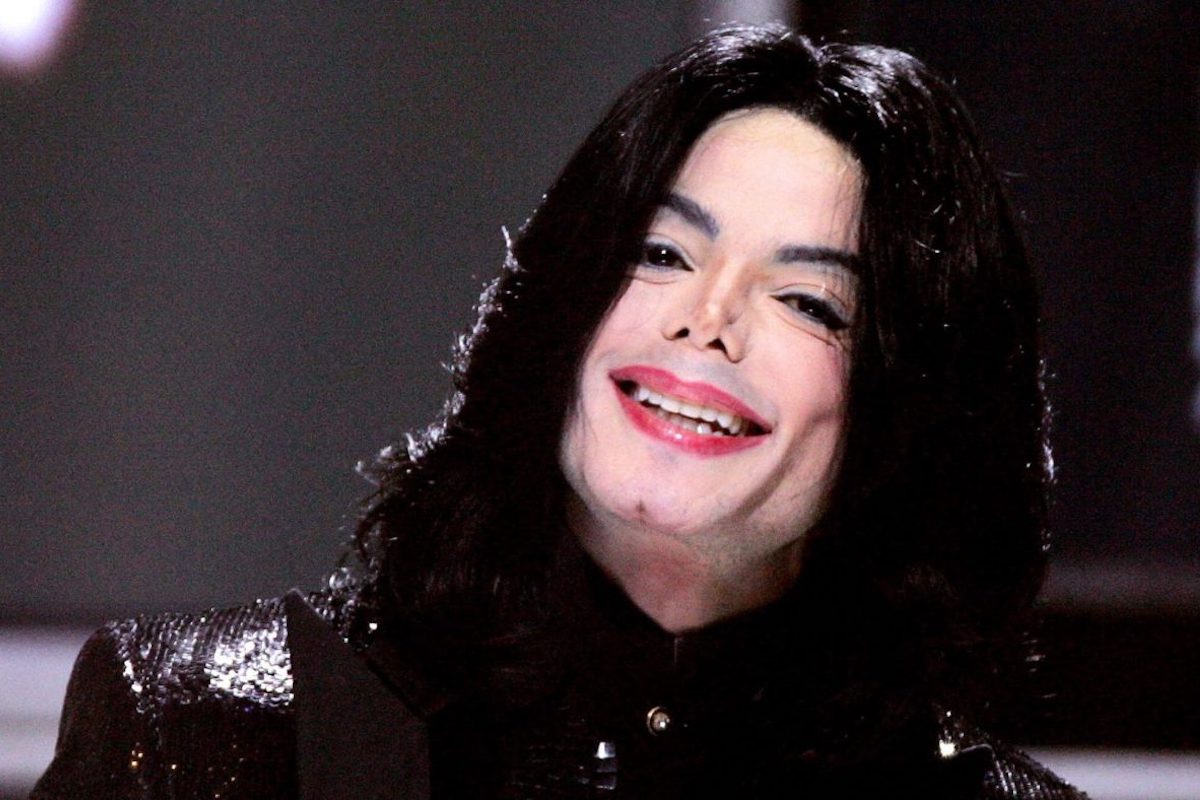 Michael Jackson sorridente