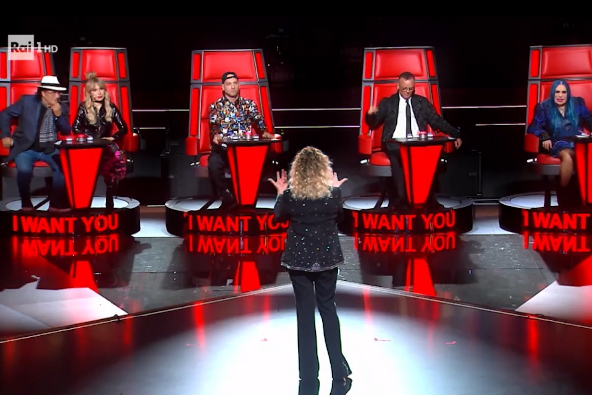 Un'esibizione a The Voice Senior