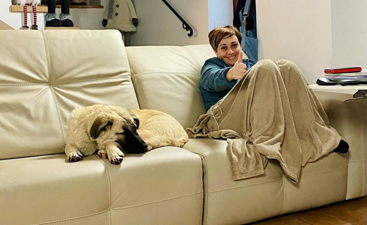 Vi ricordate il cane di Benedetta Rossi, che ha adottato dopo la morte di Nuvola? Ecco le sue ultime foto