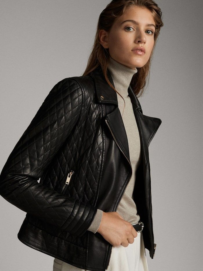 biker jacket di pelle