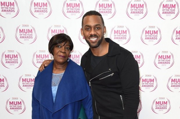 Richard Blackwood e la sua mamma