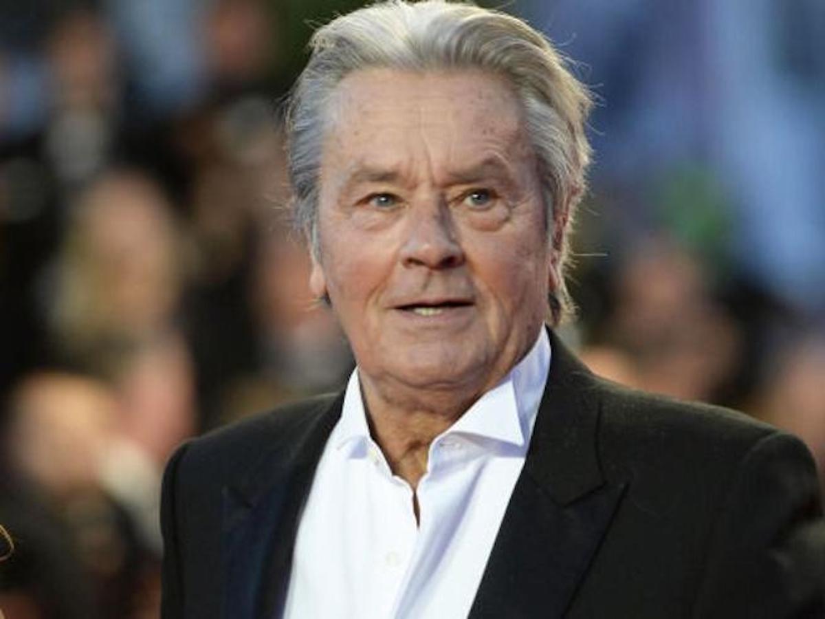 Alain Delon ad un evento pubblico