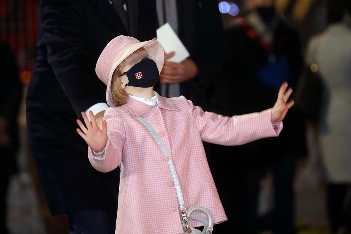 Figlia Charlene di Monaco ad una manifestazione