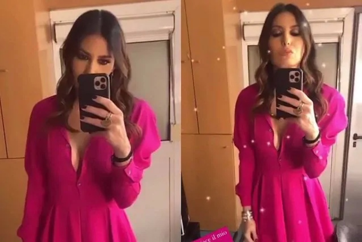 Elisabetta Gregoraci incantevole al GF Vip con l’abito fucsia che è ricercatissimo on line. Sapete quanto costa, però? Una fortuna!