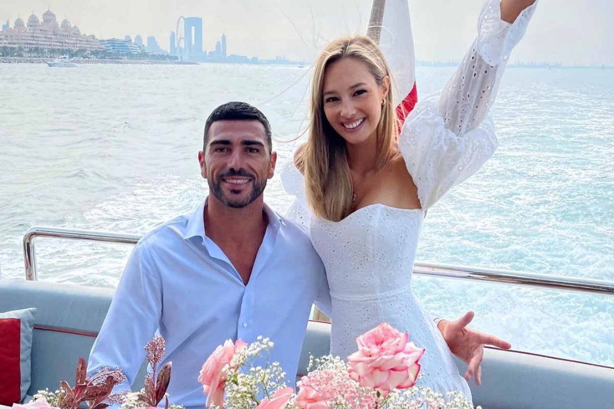 Graziano Pellè e la proposta di matrimonio a Viky Varga