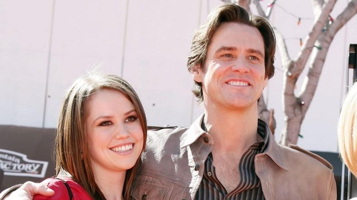 Jim Carrey insieme alla figlia