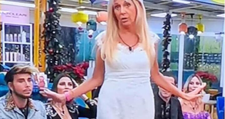 Maria Teresa Ruta vestita da sposa