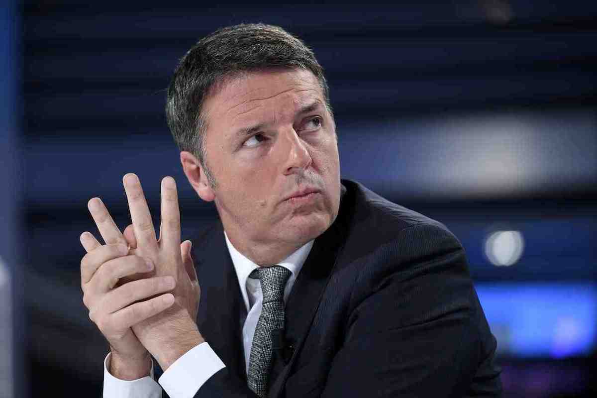 Matteo Renzi corrucciato