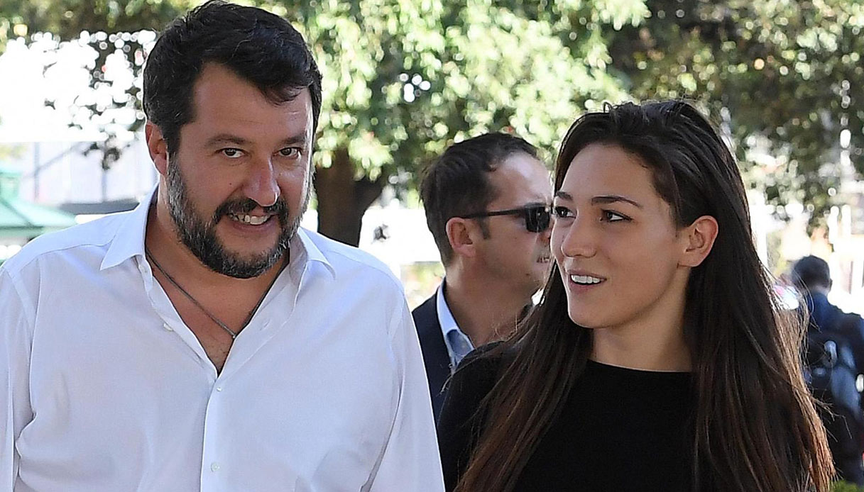 Francesca Verdini e Salvini Matteo