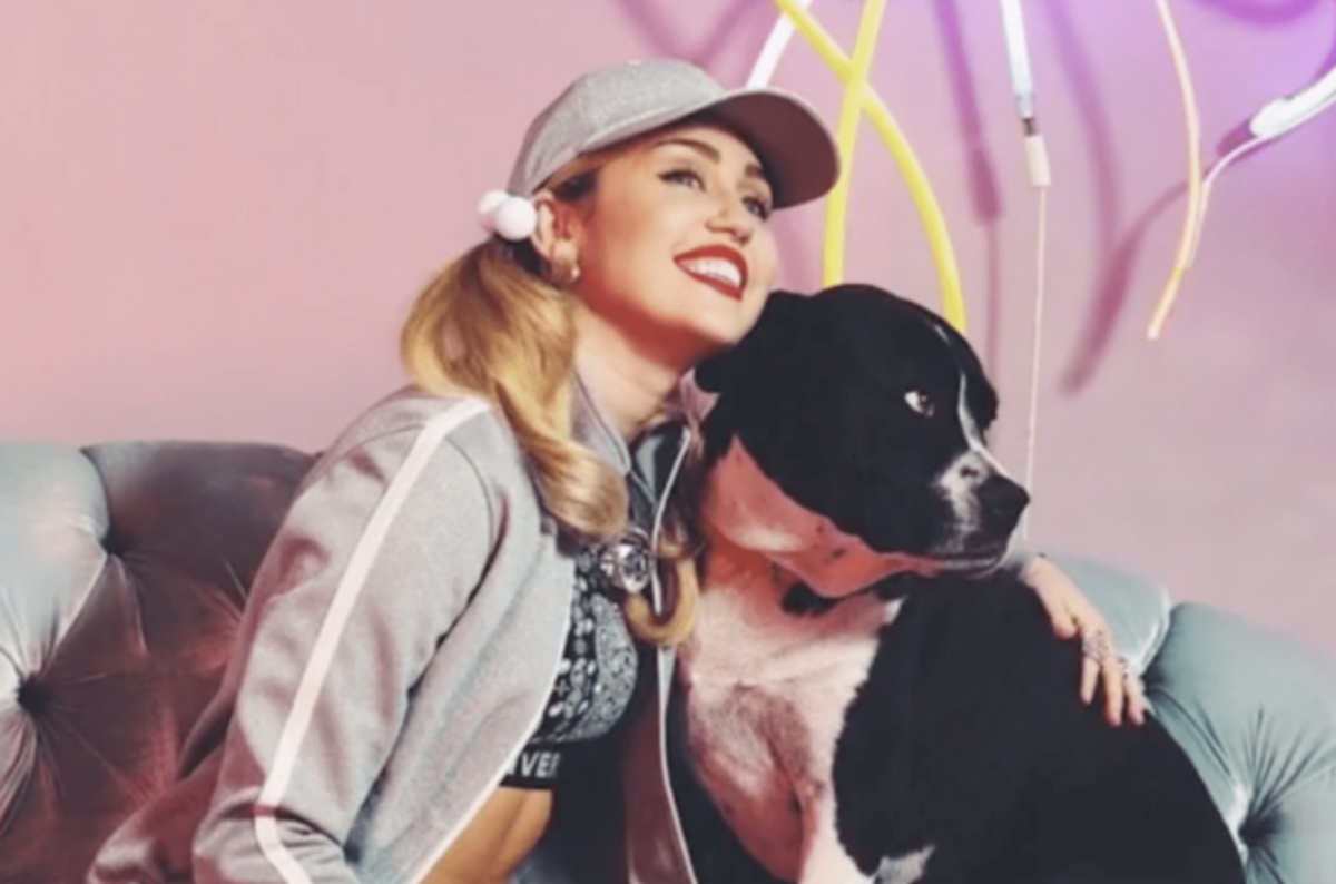 Miley Cyrus piange la sua cagnolina Mary Jane