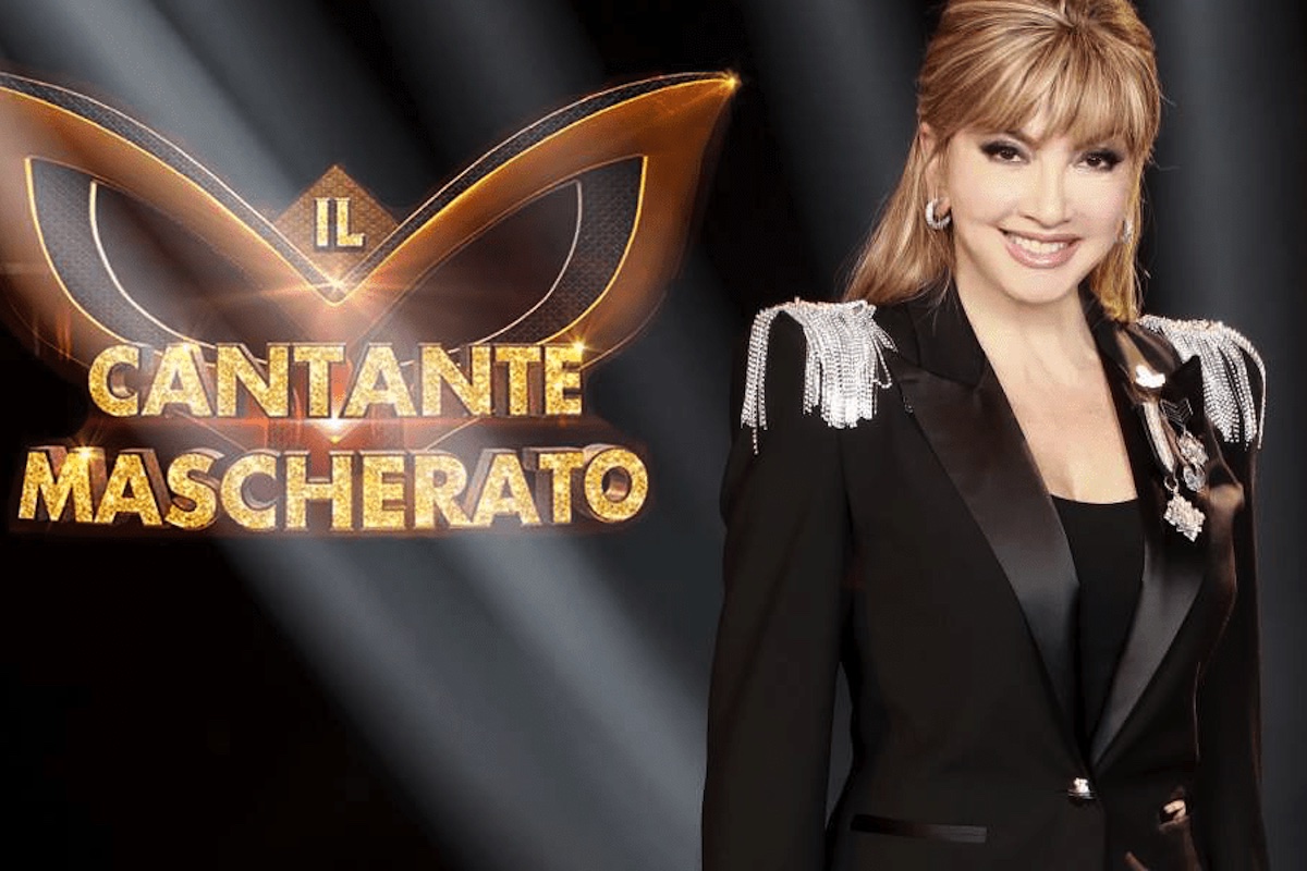 Logo Il cantante mascherato e Milly Carlucci