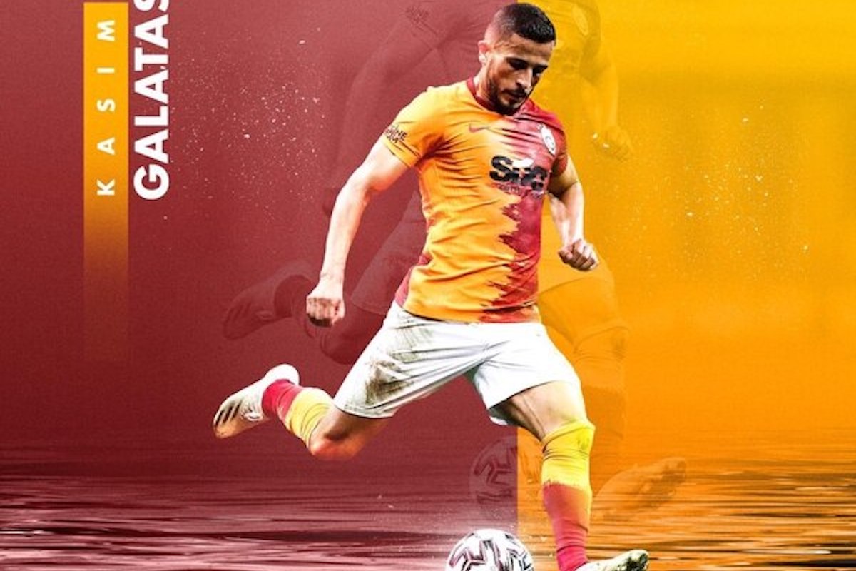 Omar Elabdellaoui in azione con il Galatasaray