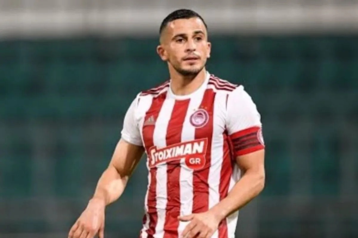 Elabdellaoui Omar veste la maglia dell'Olympiakos