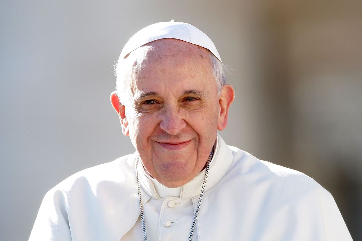 Close-up Pope Francis