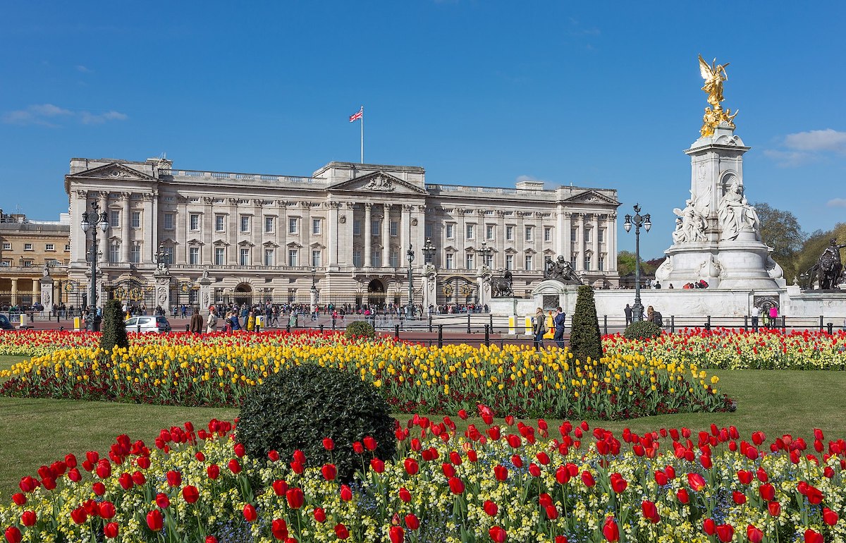 Facciata Buckingham Palace