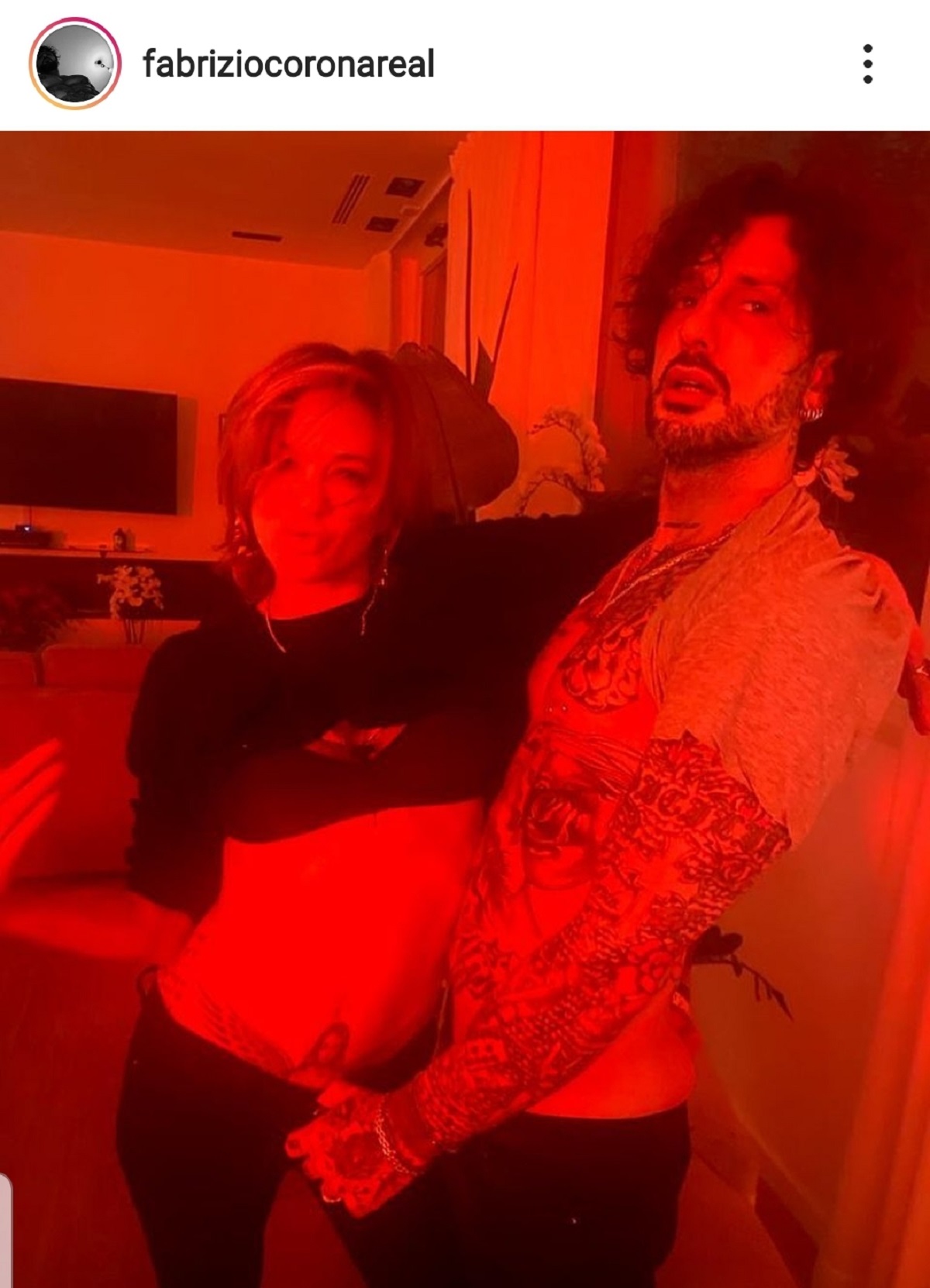 asia argento e fabrizio corona instagram 