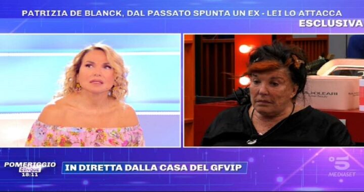 GF Vip: Patrizia De Blanck attacca Barbara D'Urso