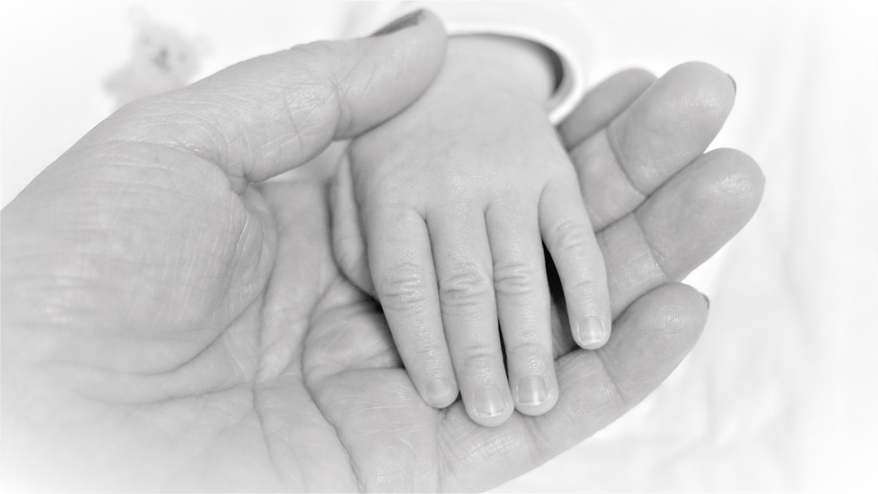 Bambina nata in ospedale