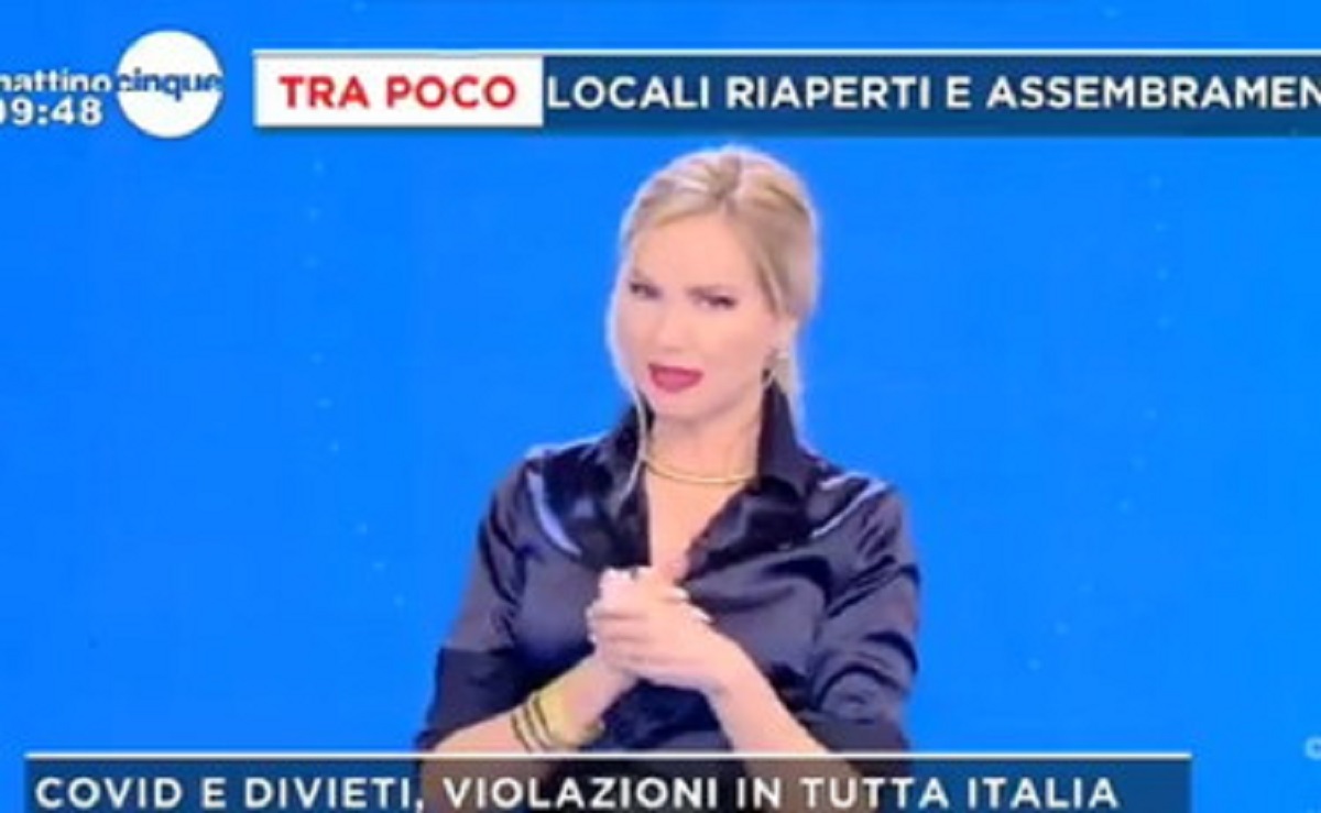 Rissa a Mattino 5