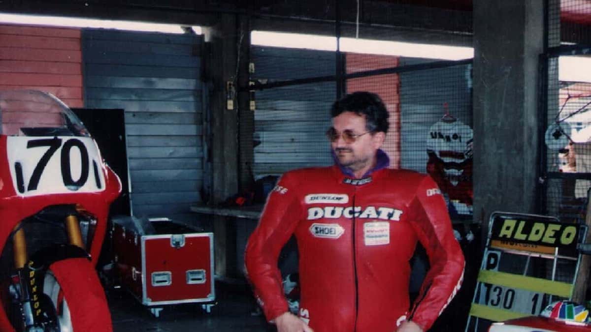 Aldeo Presciutti in Ducati