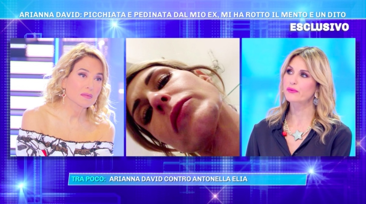 Arianna David da Barbara d'Urso