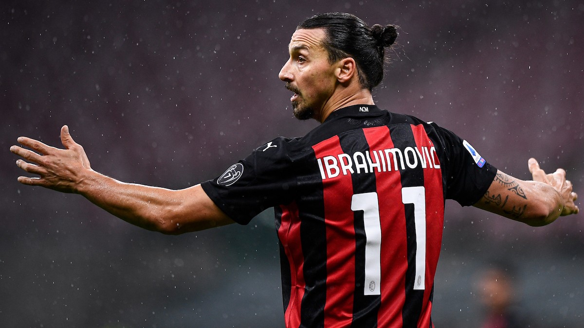 Zlatan Ibrahimovic attaccante Milan