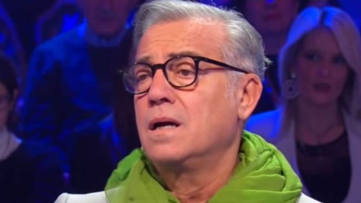 Massimo Ghini ospite in un programma televisivo