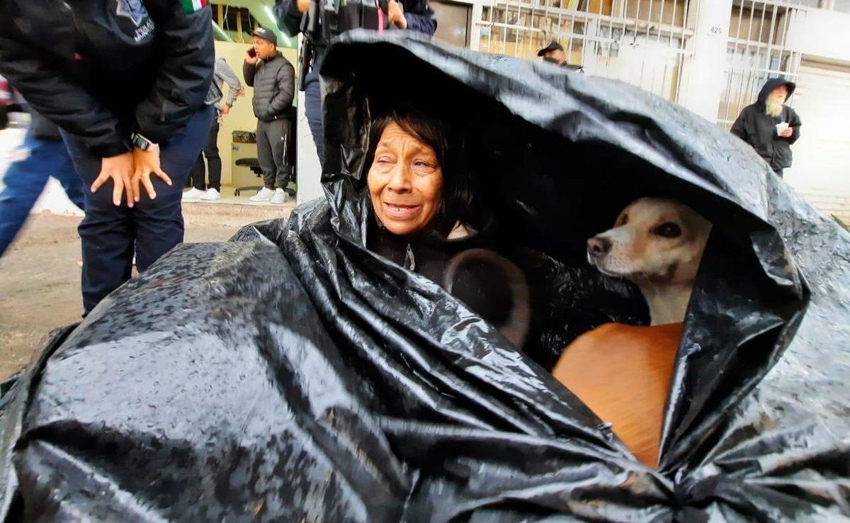 Soledad si rifiuta di lasciare i suoi cani 