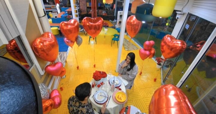 GF Vip, Giulia Salemi durante la cena di San Valentino sbotta contro Zorzi