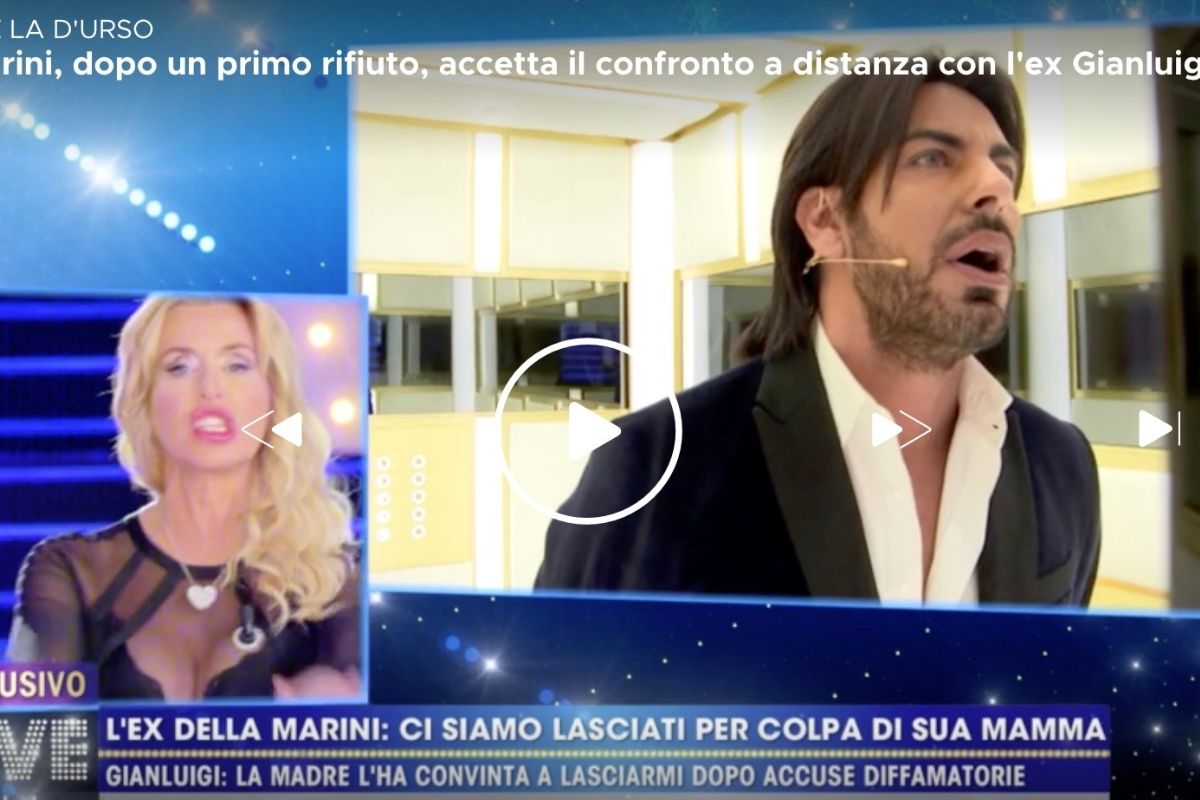 valeria marini a Live