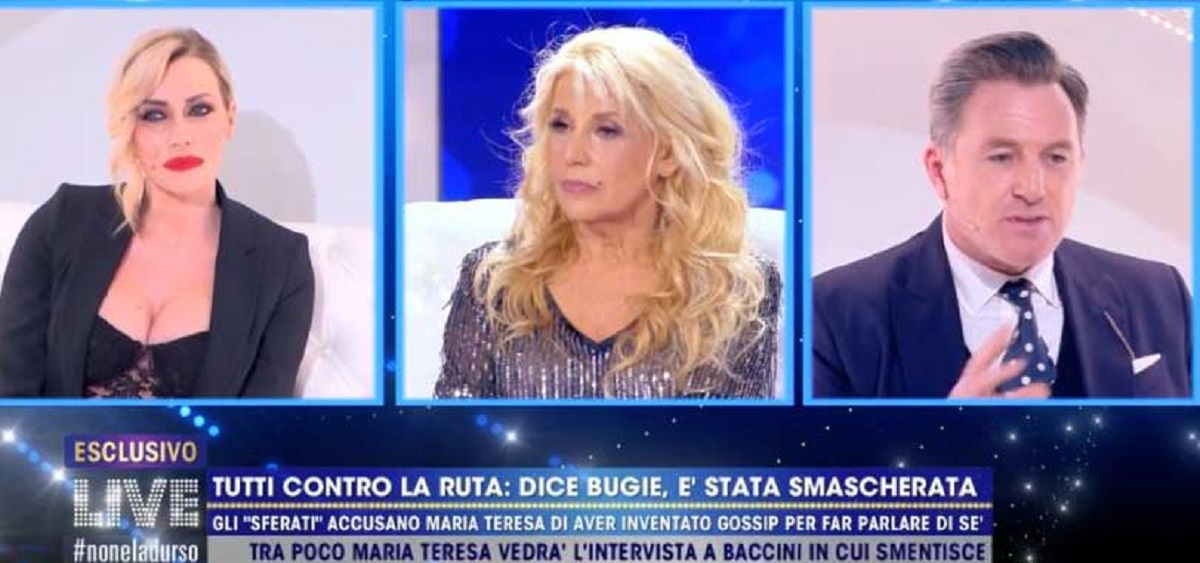 Maria Teresa Ruta rifiuta il confronto. Karina Cascella attacca