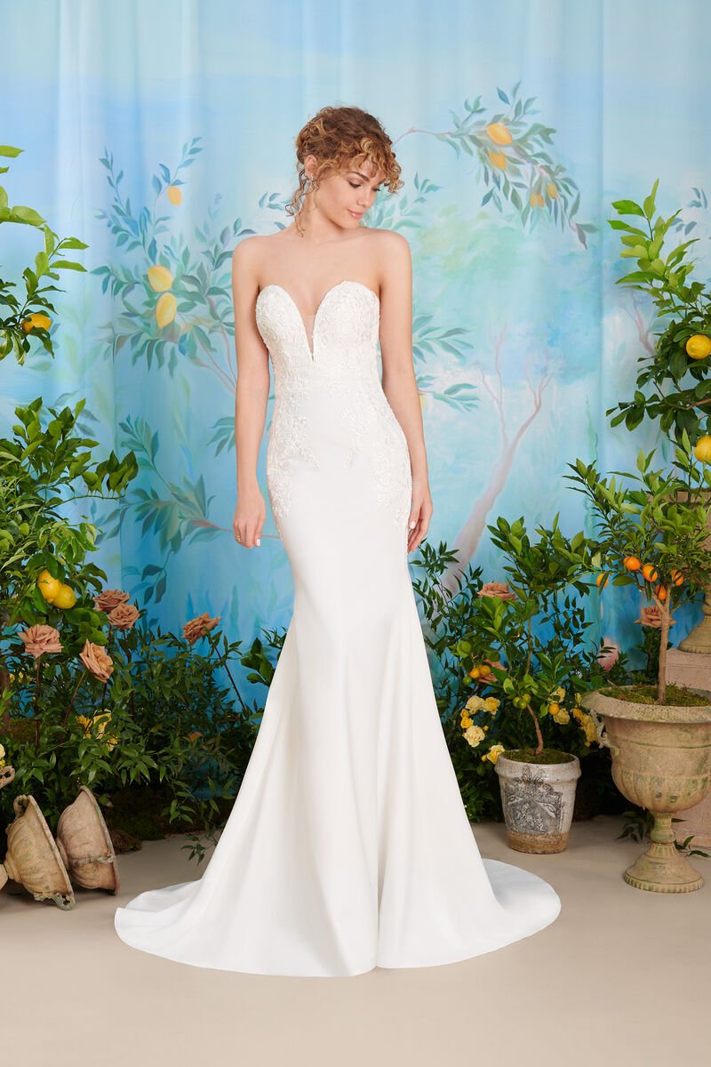 abito da sposa a sirena atelier eme