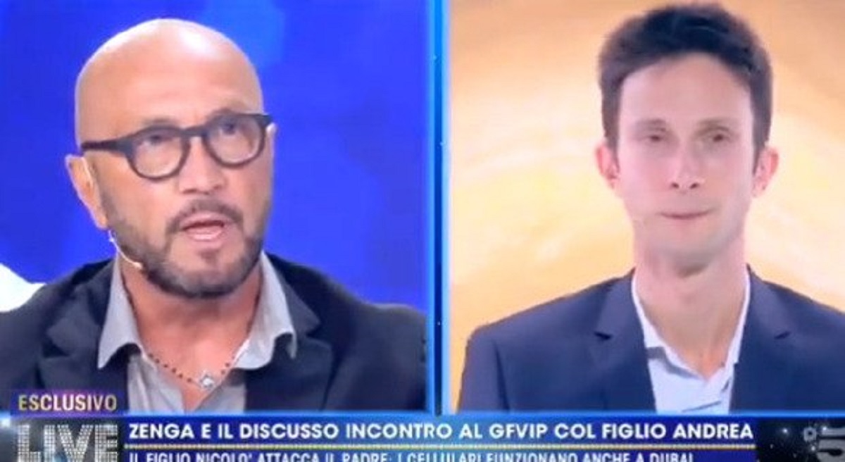 Walter Zenga a Live-Non è la D'Urso: "Nessuno può dire che non sono un padre"