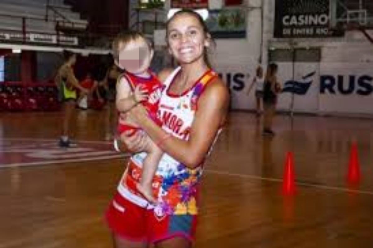 Antonella Gonzàlez mamma in campo