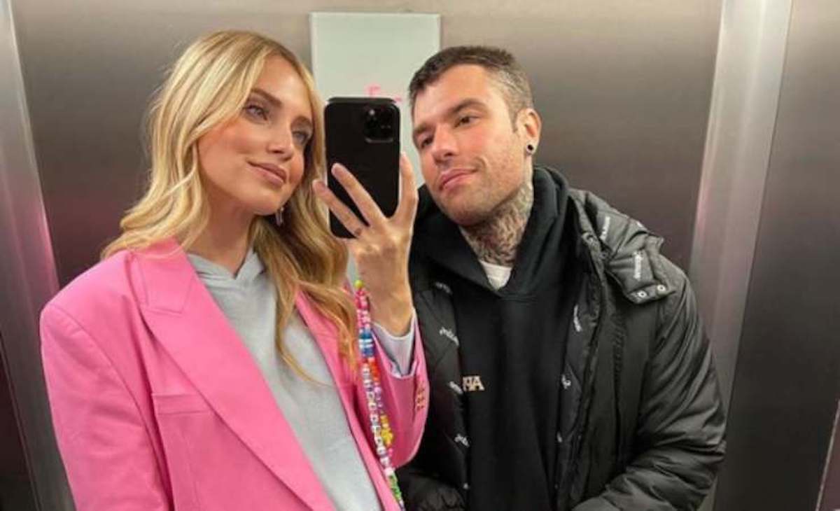 Fedez e Chiara Ferragni selfie