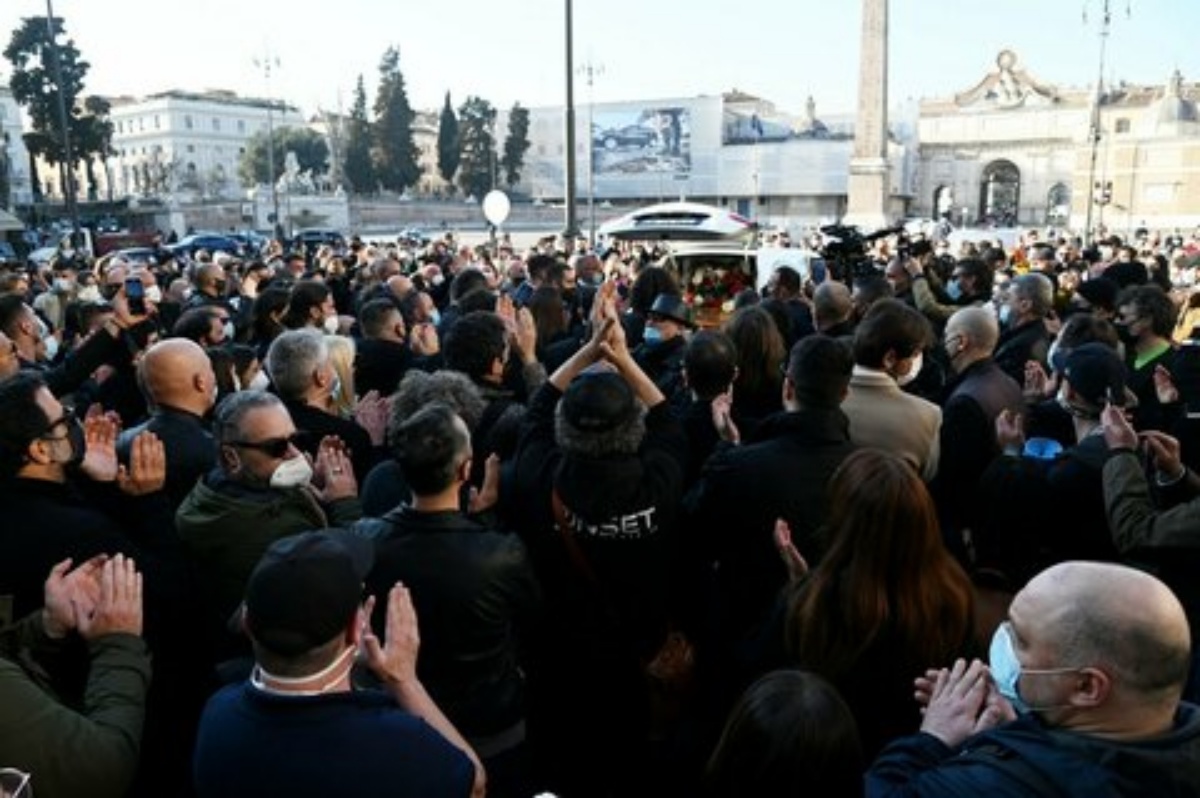 I funerali di Claudio Coccoluto