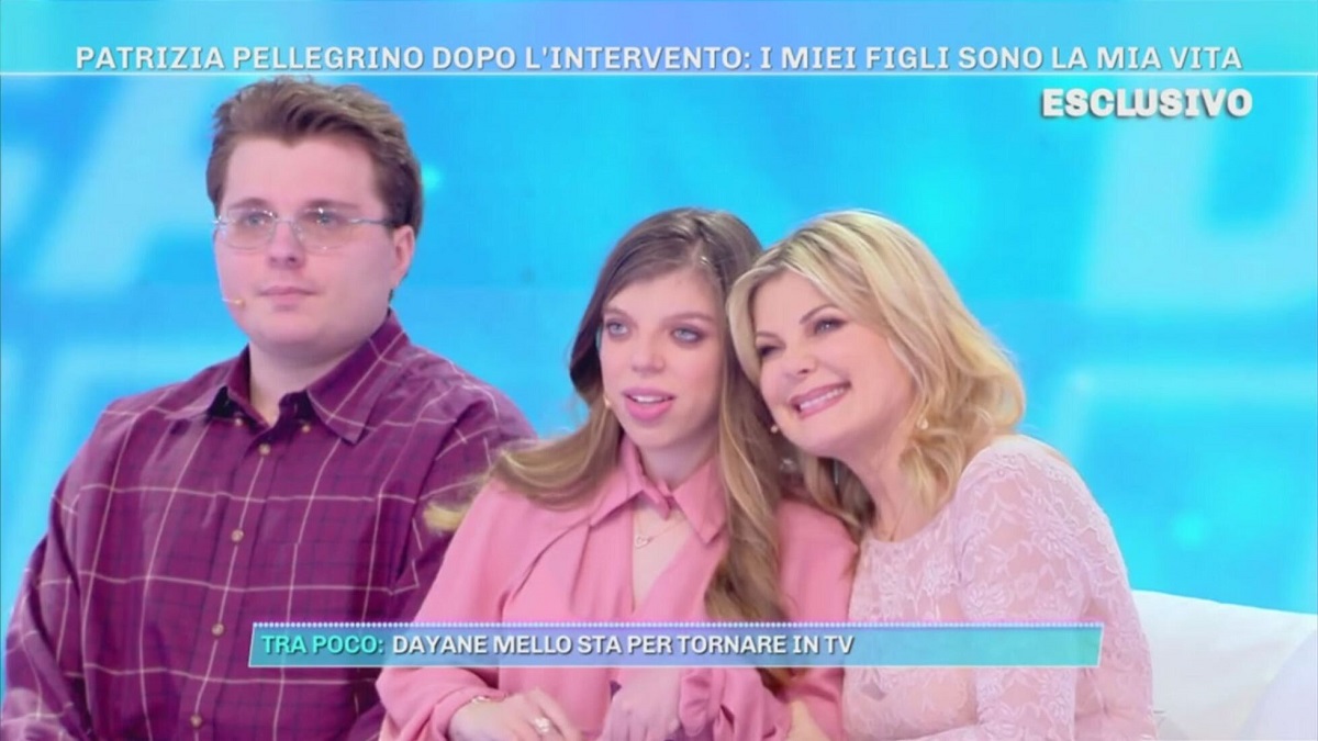 Domenica Live, le parole di Patrizia Pellegrino su sua figlia Arianna: “Lei è nata con una malattia molto rara”