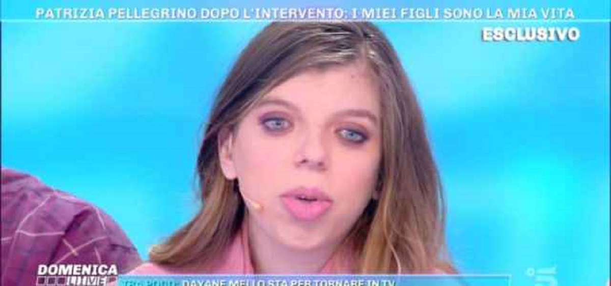 figlia di Patrizia Pellegrino 