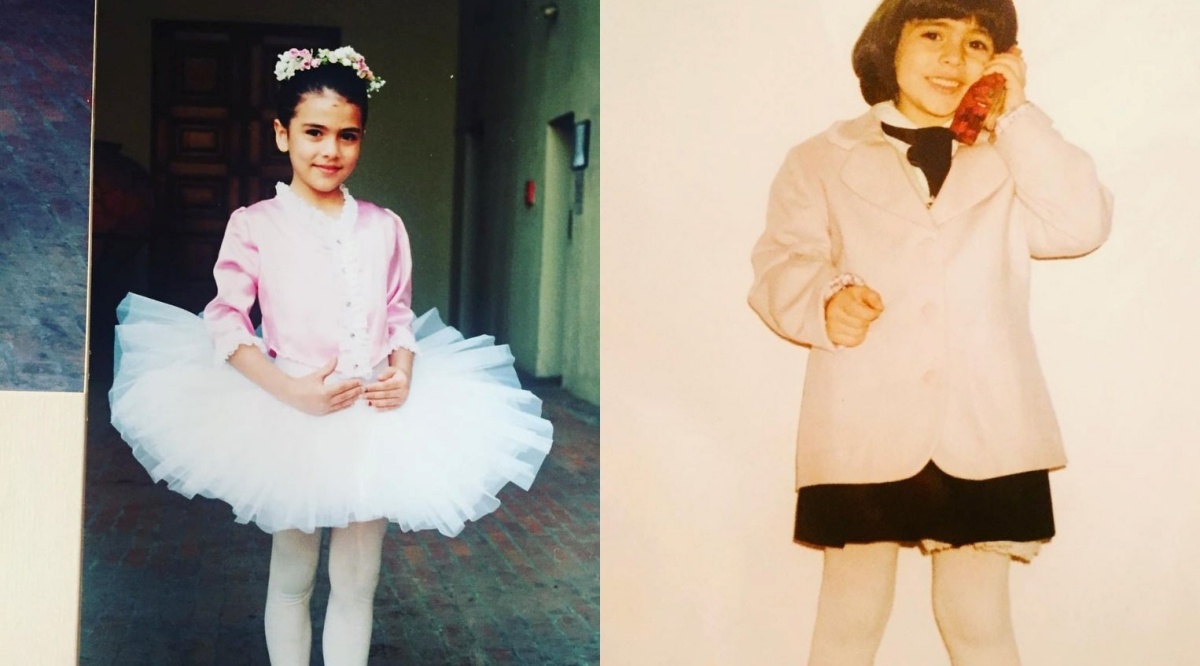 Giulia Salemi e la foto da bambina