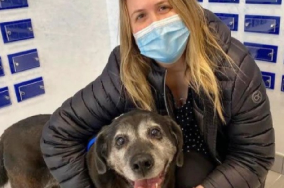 Heidi Weber e il cane Ruby