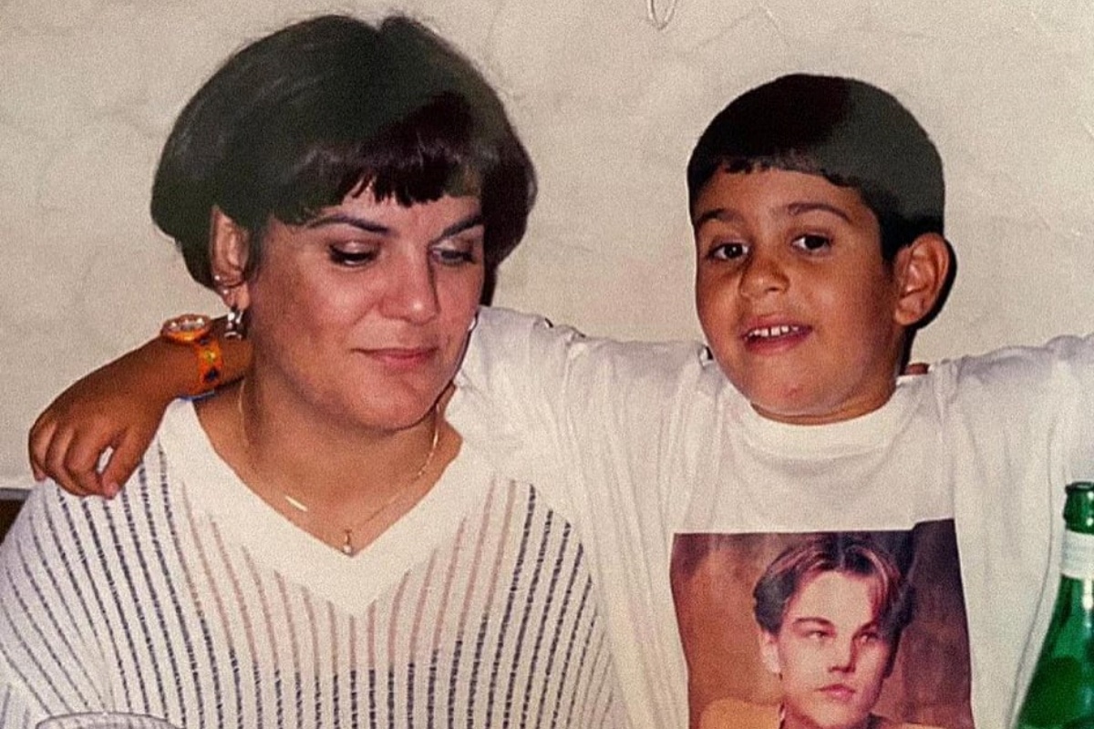 Mahmood e la foto della sua infanzia