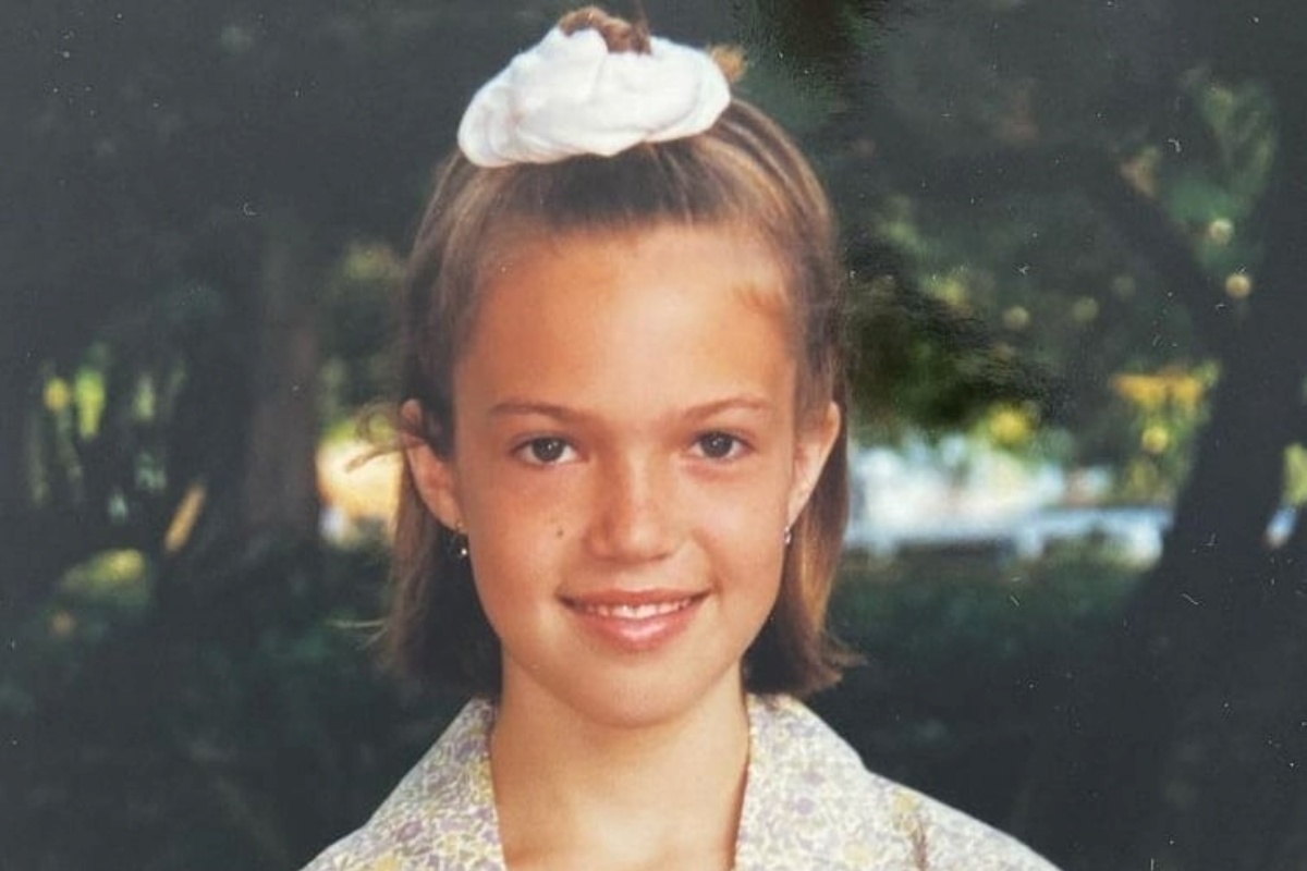 Mandy Moore e la foto da bambina