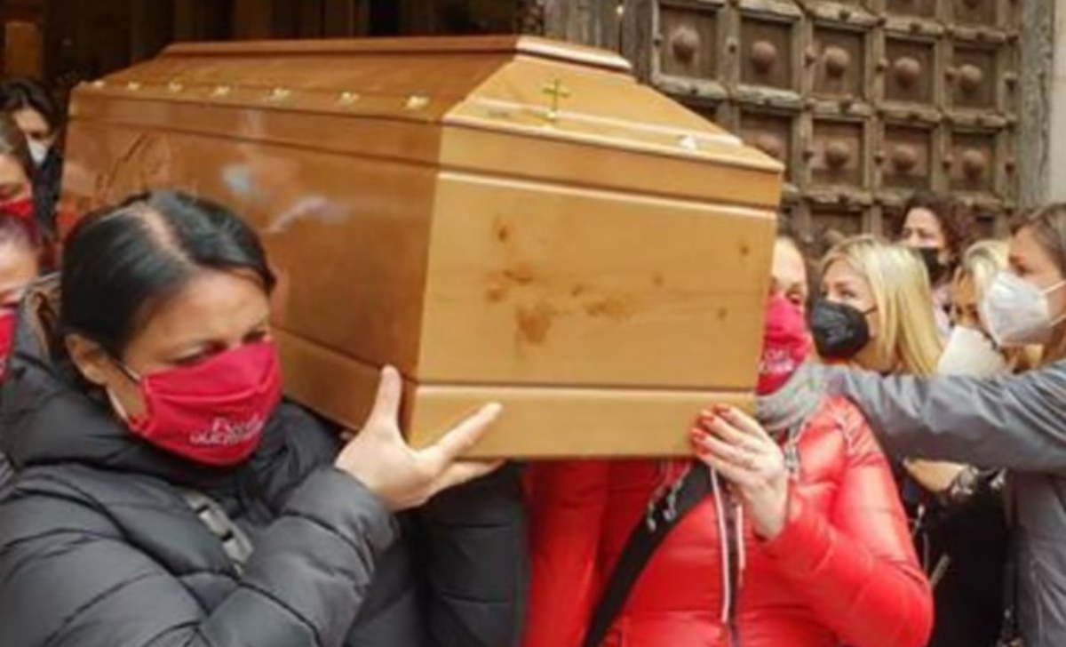 I funerali di Ornella Pinto