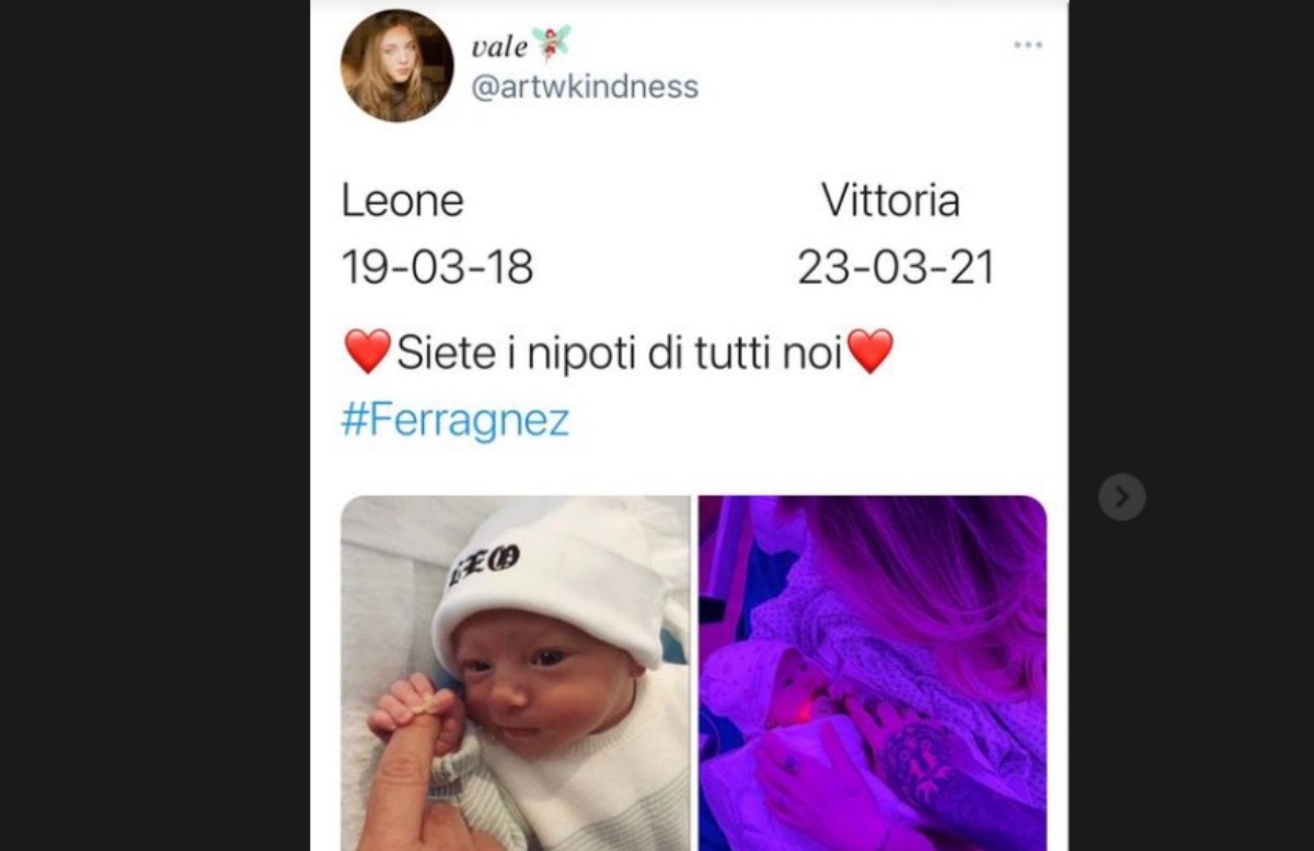 Le prime foto di Vittoria Lucia Ferragni