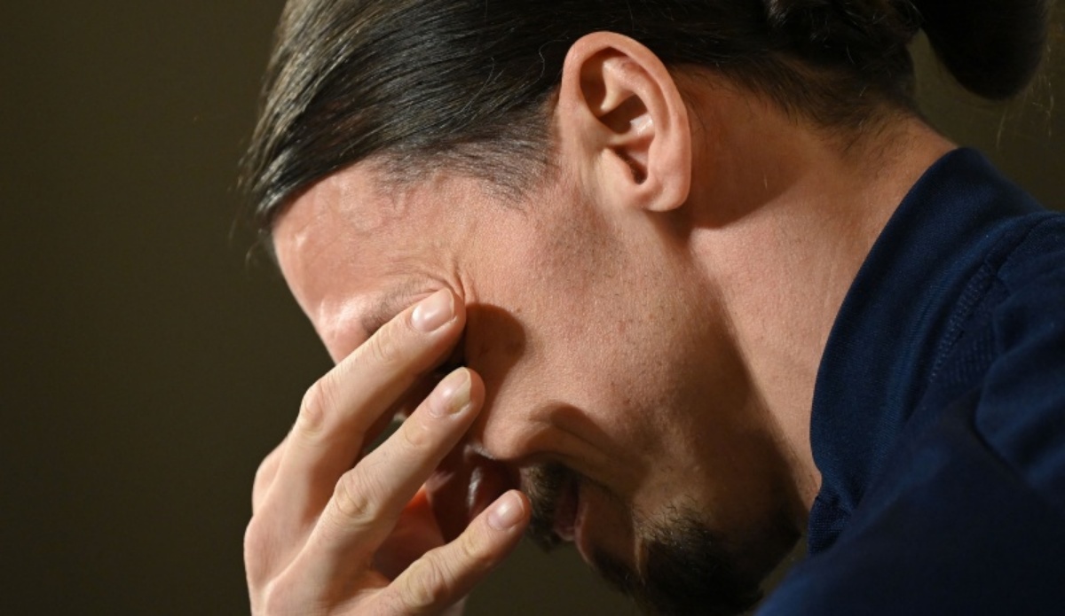 Zlatan Ibrahimovic in lacrime mentre parla dei suoi figli