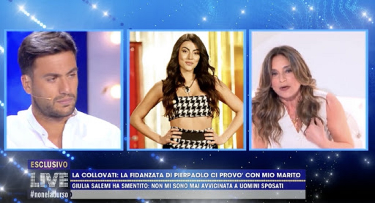 GF Vip: Pierpaolo Pretelli difende Giulia dalle accuse della Collovati