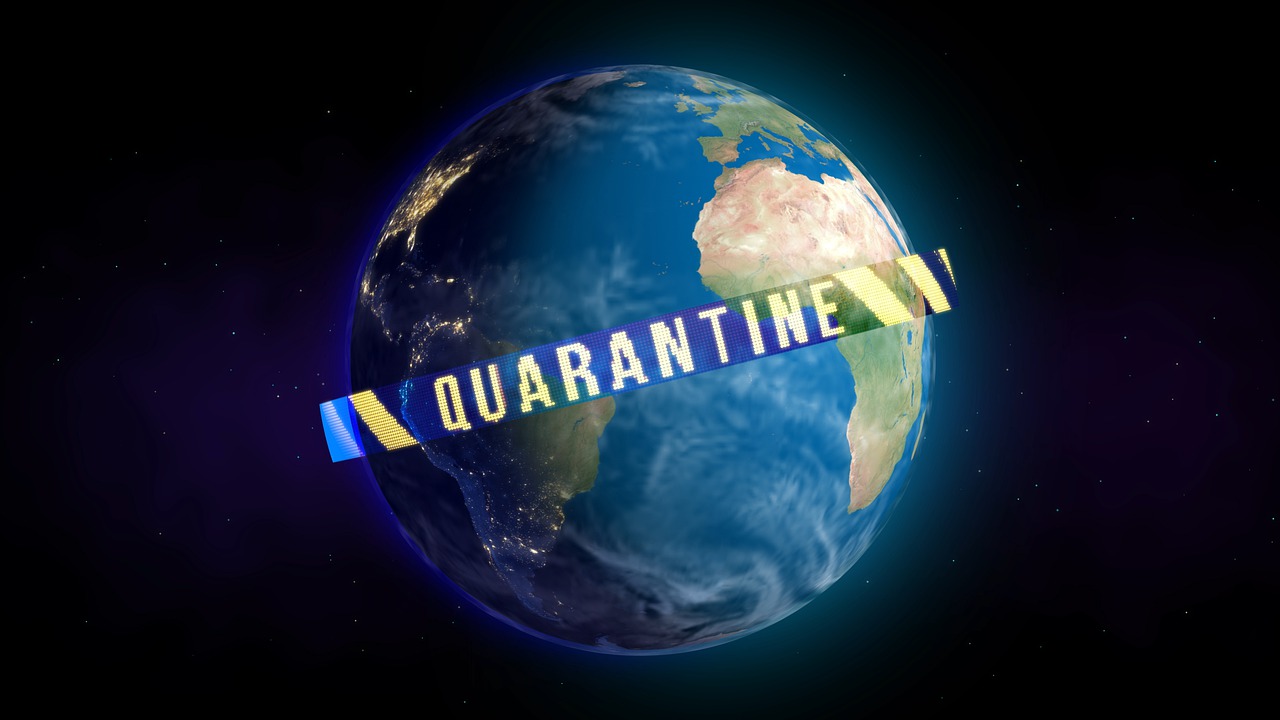 Quarantena nel mondo